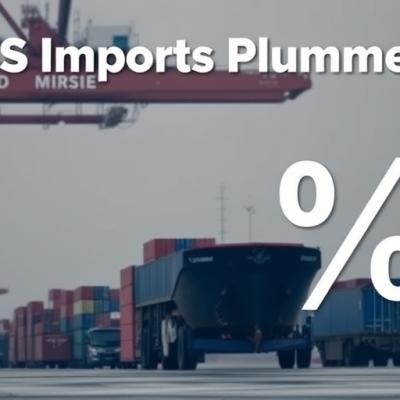 US Imports Plummet 20% Amid Trump Tariff Surge